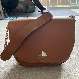 Brown leather Kate Spade bag